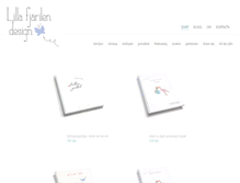 Tablet Screenshot of lillafjarilendesign.se